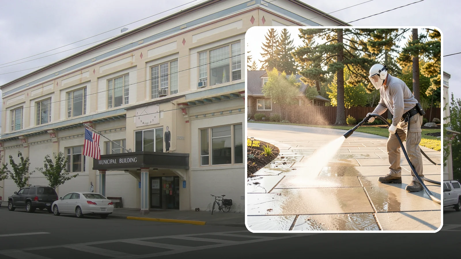 Stone Walkway Cleaning in Anacortes, Skagit County, WA - Clean natural stone walkways with surface-safe methods that lift growth without etching the stone.