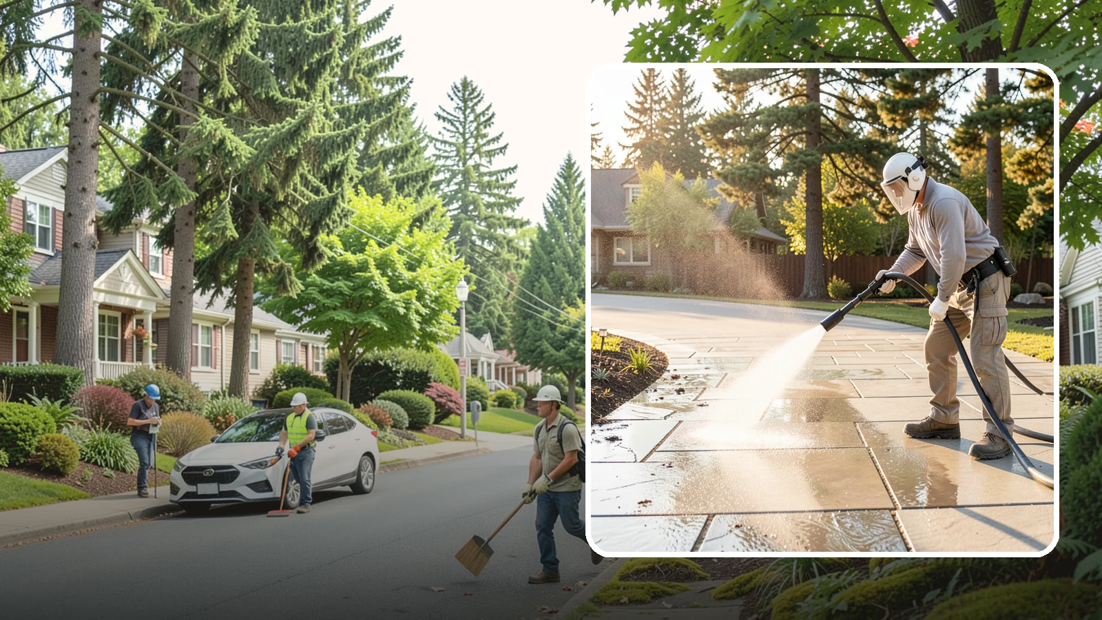 Stone Walkway Cleaning in Beaux Arts Village, King County, WA - Clean natural stone walkways with surface-safe methods that lift growth without etching the stone.