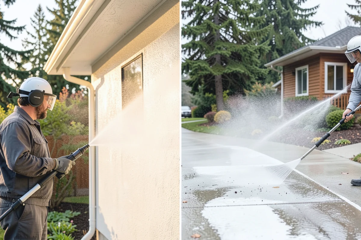 Stone Walkway Cleaning in Beaux Arts Village, King County, WA - Assess stone type and test a discreet area