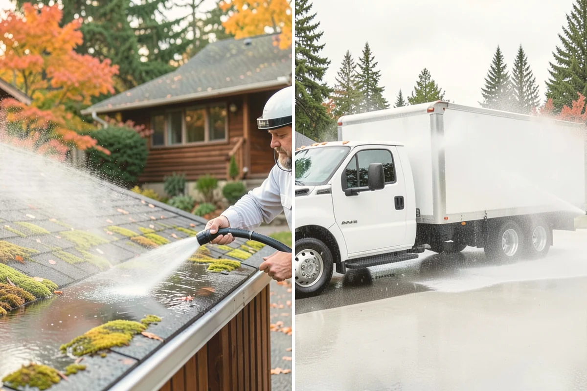Stone Walkway Cleaning in Bellevue, King County, WA - Assess stone type and test a discreet area