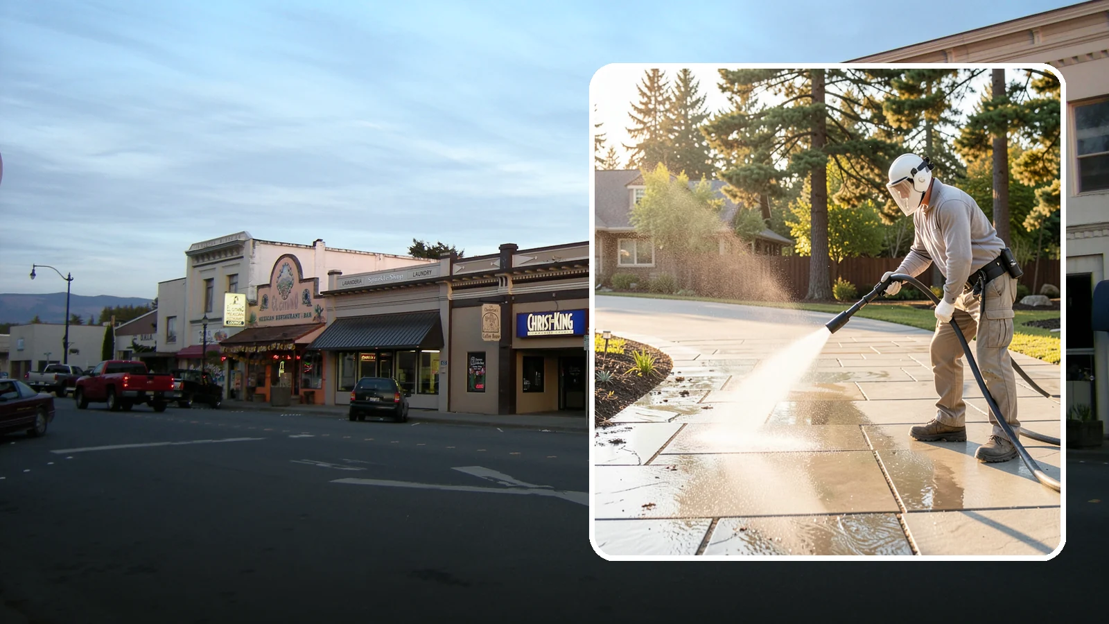 Stone Walkway Cleaning in Burlington, Skagit County, WA - Clean natural stone walkways with surface-safe methods that lift growth without etching the stone.