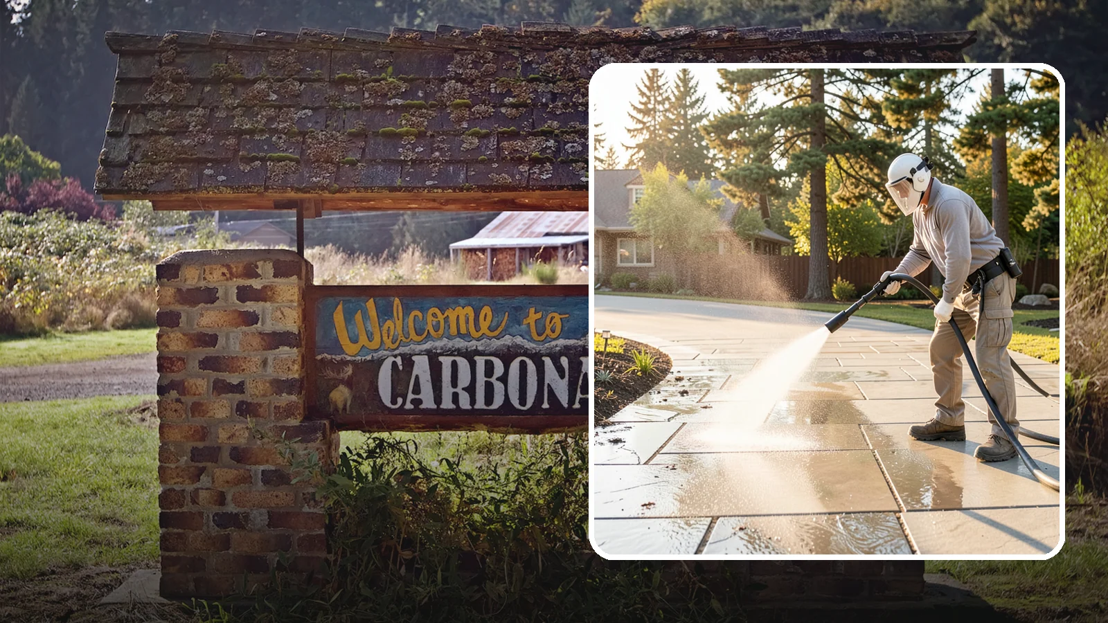 Stone Walkway Cleaning in Carbonado, Pierce County, WA - Clean natural stone walkways with surface-safe methods that lift growth without etching the stone.