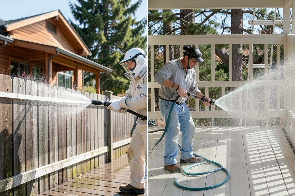 Stone Walkway Cleaning in Clyde Hill, King County, WA - Assess stone type and test a discreet area