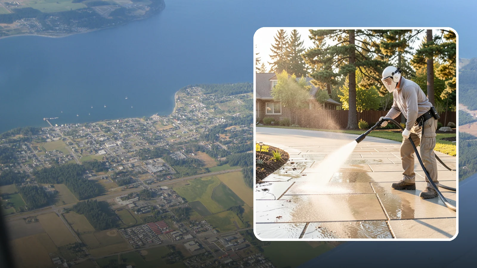 Stone Walkway Cleaning in Coupeville, Island County, WA - Clean natural stone walkways with surface-safe methods that lift growth without etching the stone.