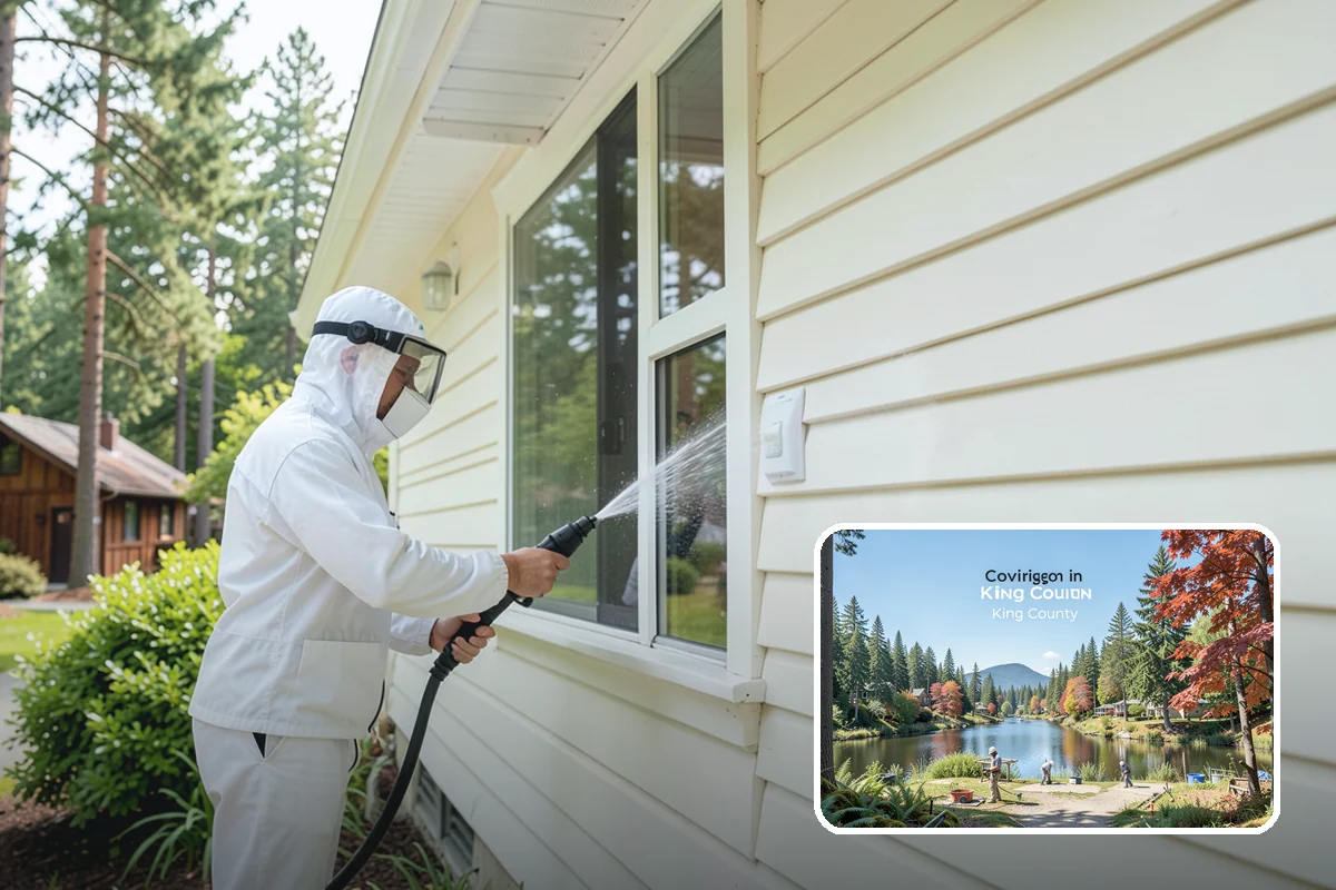 Stone Walkway Cleaning in Covington, King County, WA - Avoids etching, pitting, or flaking the stone