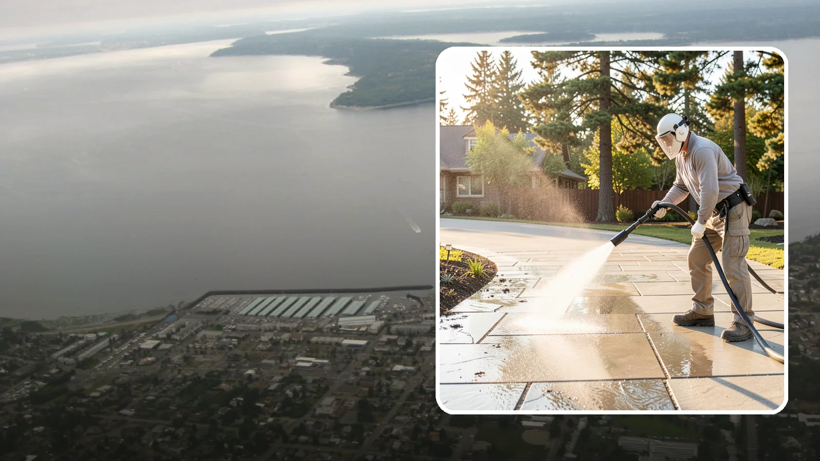 Stone Walkway Cleaning in Des Moines, King County, WA - Clean natural stone walkways with surface-safe methods that lift growth without etching the stone.