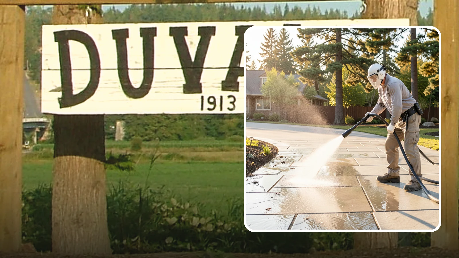 Stone Walkway Cleaning in Duvall, King County, WA - Clean natural stone walkways with surface-safe methods that lift growth without etching the stone.