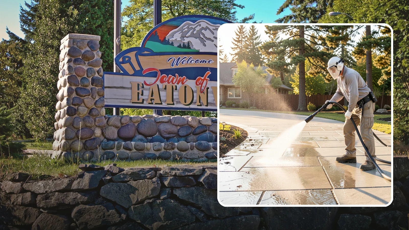 Stone Walkway Cleaning in Eatonville, Pierce County, WA - Clean natural stone walkways with surface-safe methods that lift growth without etching the stone.