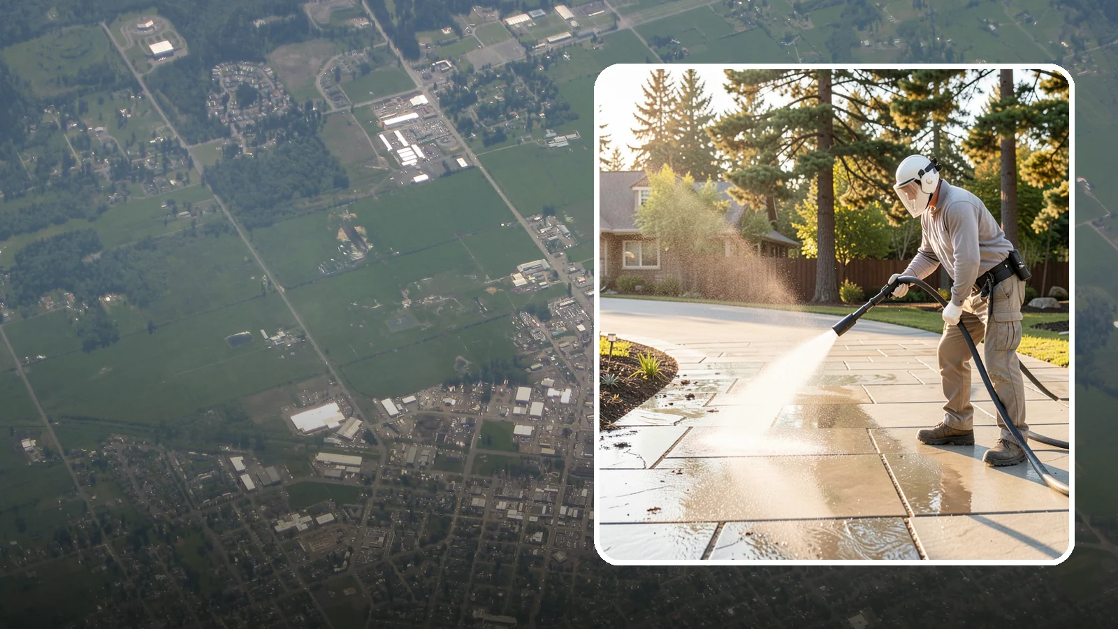 Stone Walkway Cleaning in Enumclaw, King County, WA - Clean natural stone walkways with surface-safe methods that lift growth without etching the stone.