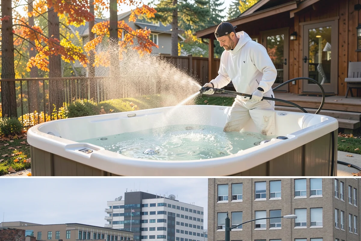 Stone Walkway Cleaning in Everett, Snohomish County, WA - Stone walkways clean best in warm, dry summer weeks that allow the porous surface to dry evenly.