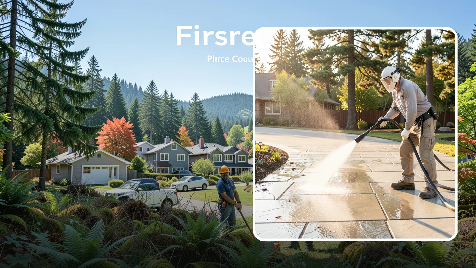 Stone Walkway Cleaning in Fircrest, Pierce County, WA - Clean natural stone walkways with surface-safe methods that lift growth without etching the stone.