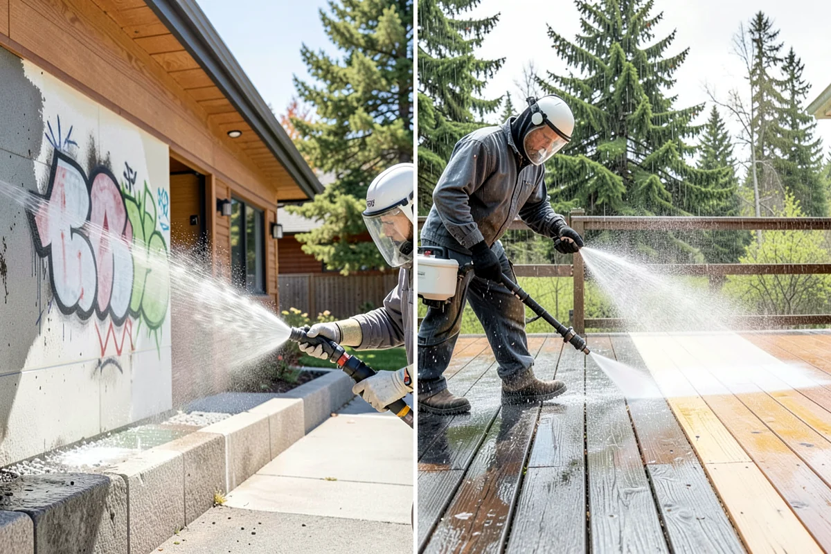 Stone Walkway Cleaning in Gig Harbor, Pierce County, WA - Assess stone type and test a discreet area