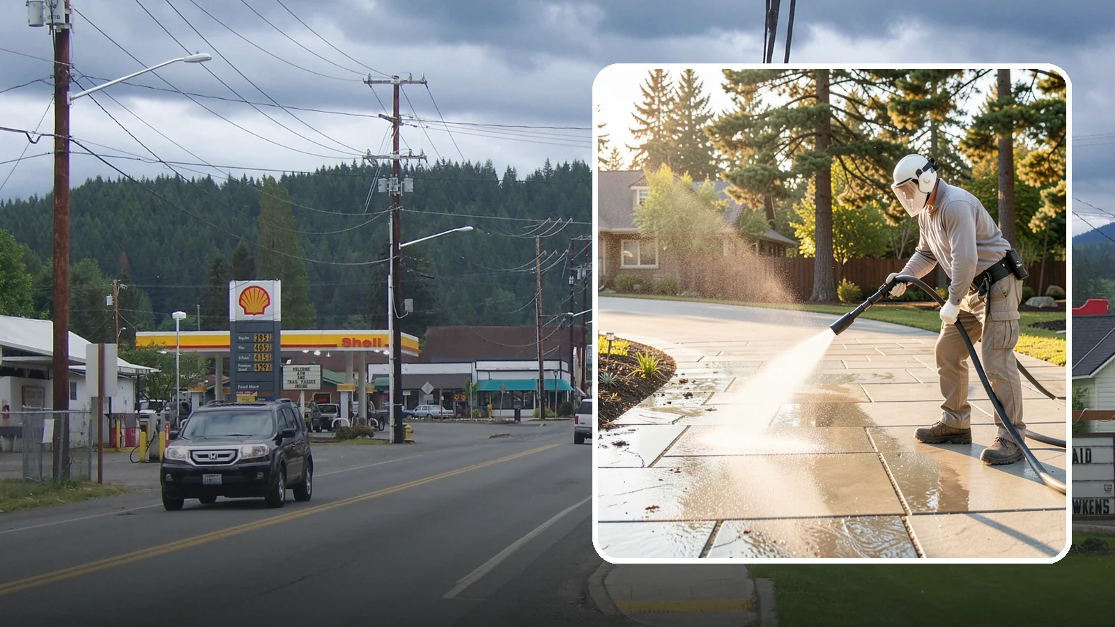 Stone Walkway Cleaning in Granite Falls, Snohomish County, WA - Clean natural stone walkways with surface-safe methods that lift growth without etching the stone.
