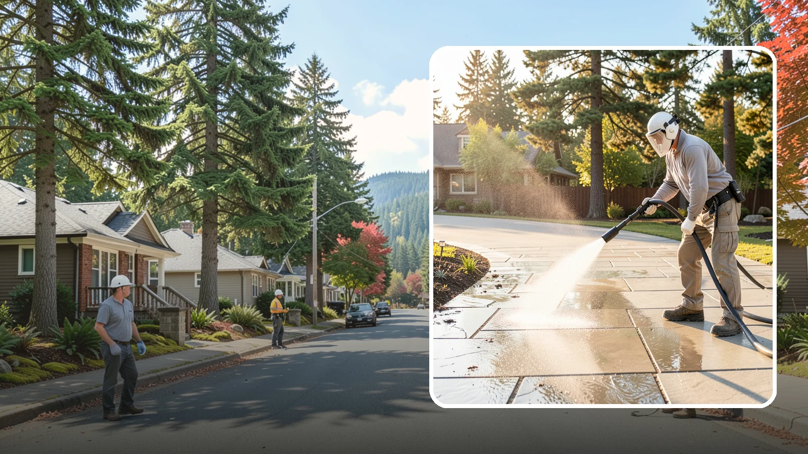 Stone Walkway Cleaning in Hunts Point, King County, WA - Clean natural stone walkways with surface-safe methods that lift growth without etching the stone.