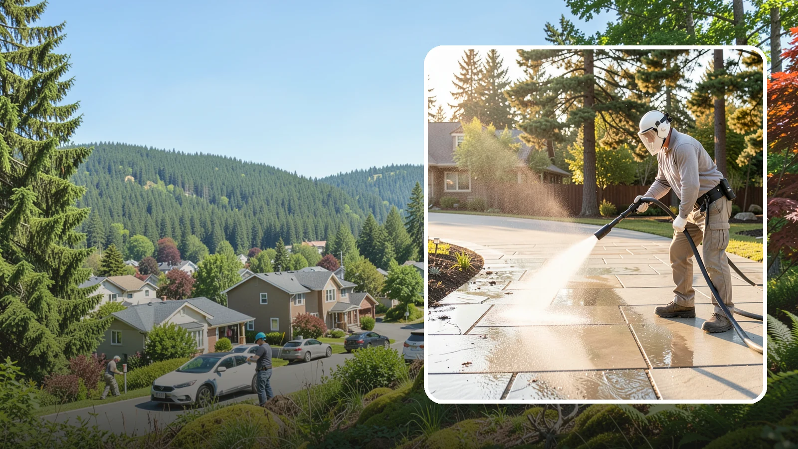 Stone Walkway Cleaning in Index, Snohomish County, WA - Clean natural stone walkways with surface-safe methods that lift growth without etching the stone.