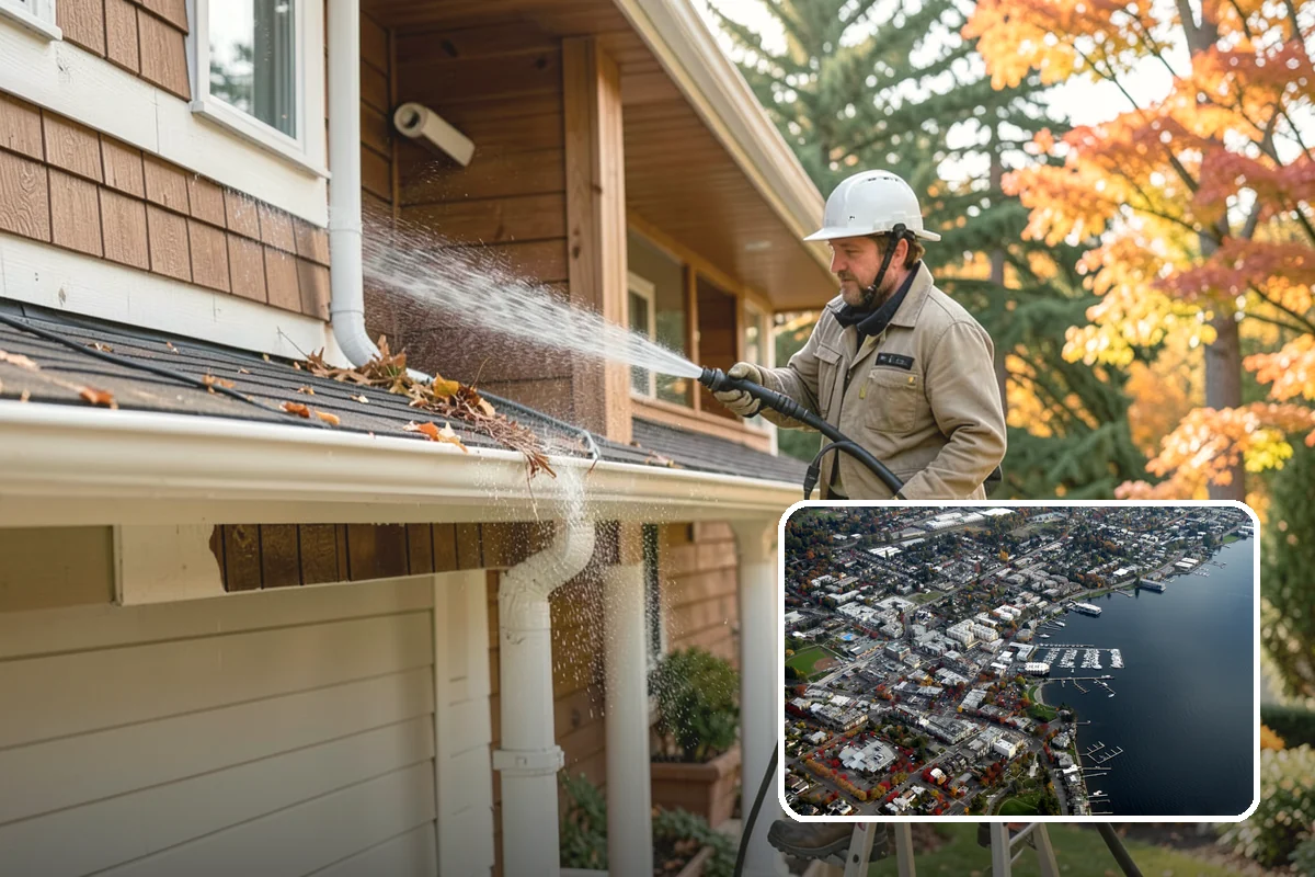 Stone Walkway Cleaning in Kirkland, King County, WA - Avoids etching, pitting, or flaking the stone