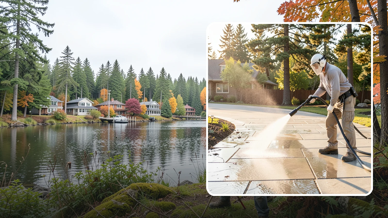 Stone Walkway Cleaning in La Conner, Skagit County, WA - Clean natural stone walkways with surface-safe methods that lift growth without etching the stone.