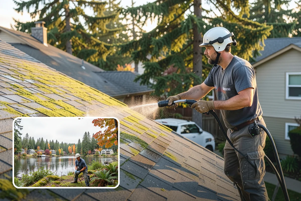 Stone Walkway Cleaning in La Conner, Skagit County, WA - Avoids etching, pitting, or flaking the stone