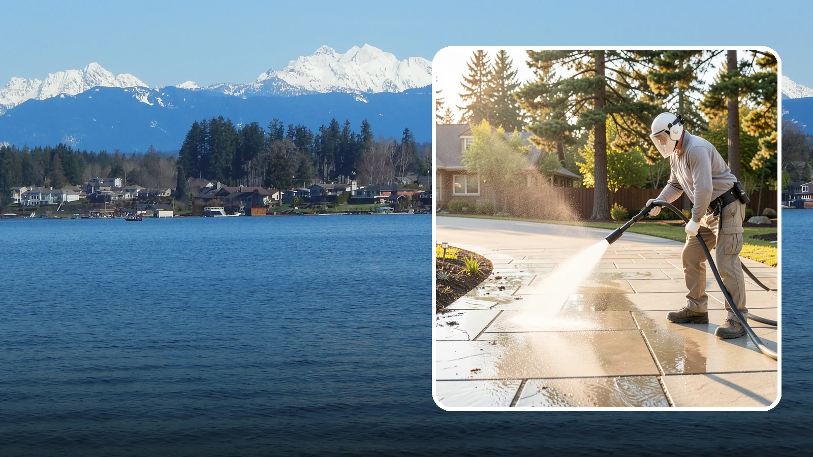 Stone Walkway Cleaning in Lake Stevens, Snohomish County, WA - Clean natural stone walkways with surface-safe methods that lift growth without etching the stone.