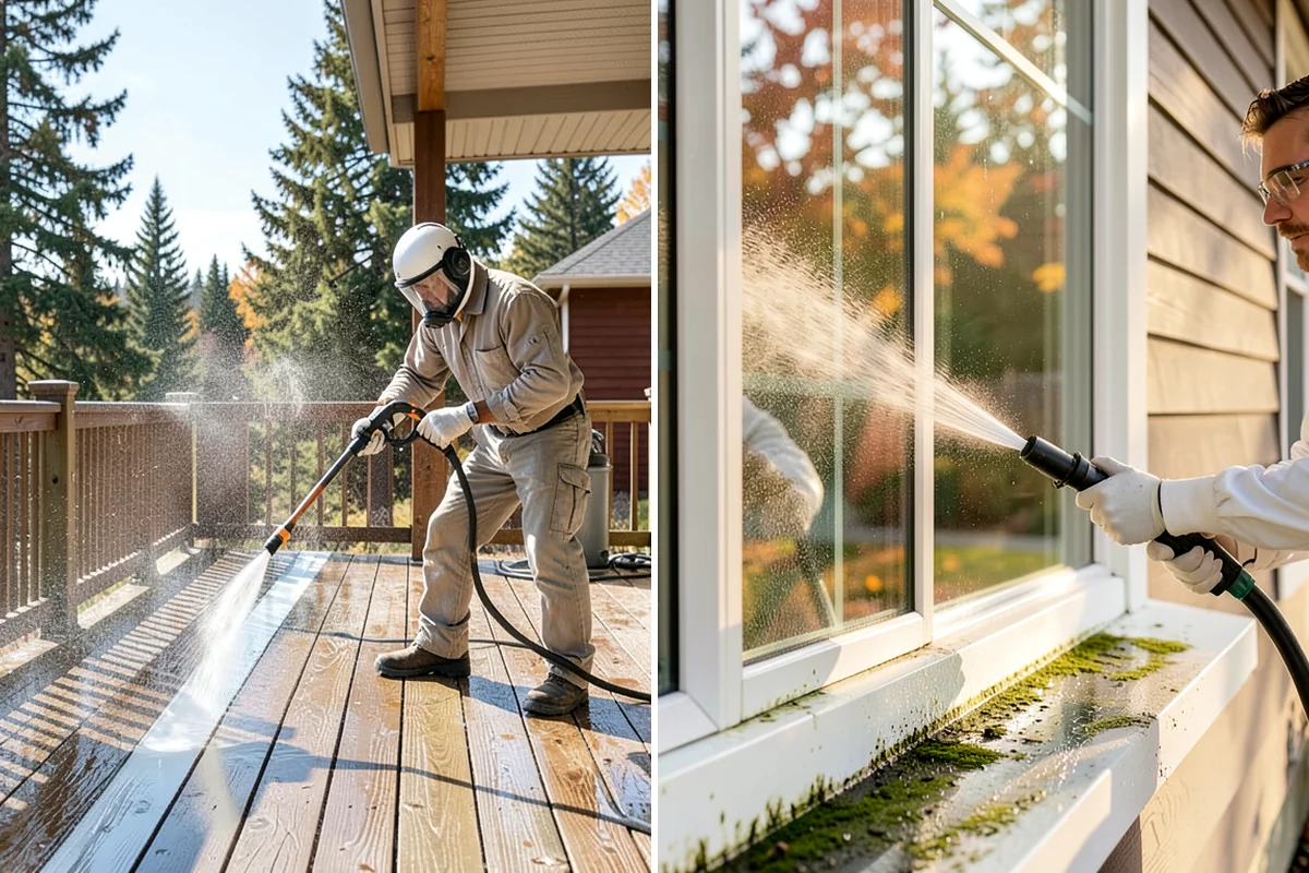 Stone Walkway Cleaning in Lakewood, Pierce County, WA - Assess stone type and test a discreet area
