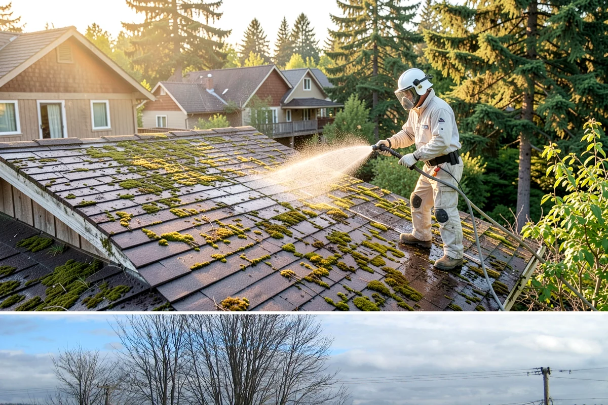 Stone Walkway Cleaning in Langley, Island County, WA - Stone walkways clean best in warm, dry summer weeks that allow the porous surface to dry evenly.