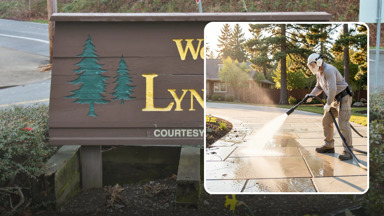 Stone Walkway Cleaning in Lynnwood, Snohomish County, WA - Clean natural stone walkways with surface-safe methods that lift growth without etching the stone.