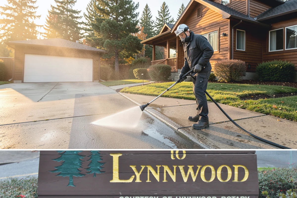 Stone Walkway Cleaning in Lynnwood, Snohomish County, WA - Stone walkways clean best in warm, dry summer weeks that allow the porous surface to dry evenly.
