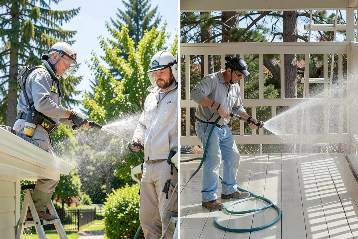 Stone Walkway Cleaning in Maple Valley, King County, WA - Assess stone type and test a discreet area