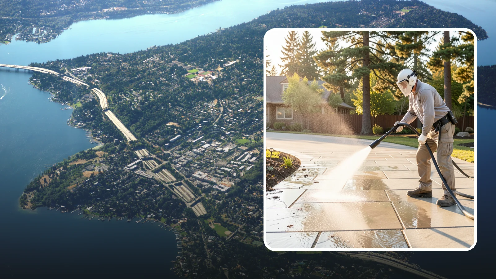 Stone Walkway Cleaning in Mercer Island, King County, WA - Clean natural stone walkways with surface-safe methods that lift growth without etching the stone.