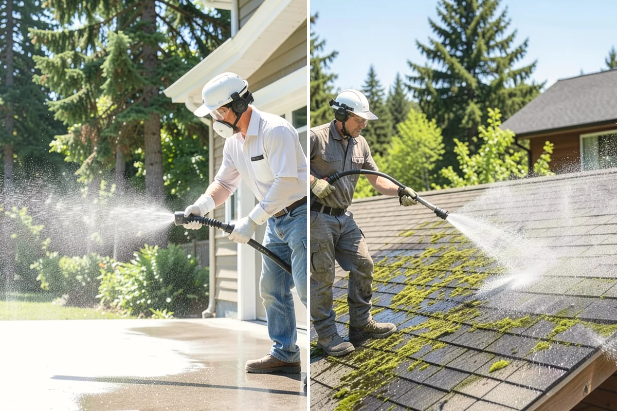 Stone Walkway Cleaning in Monroe, Snohomish County, WA - Assess stone type and test a discreet area