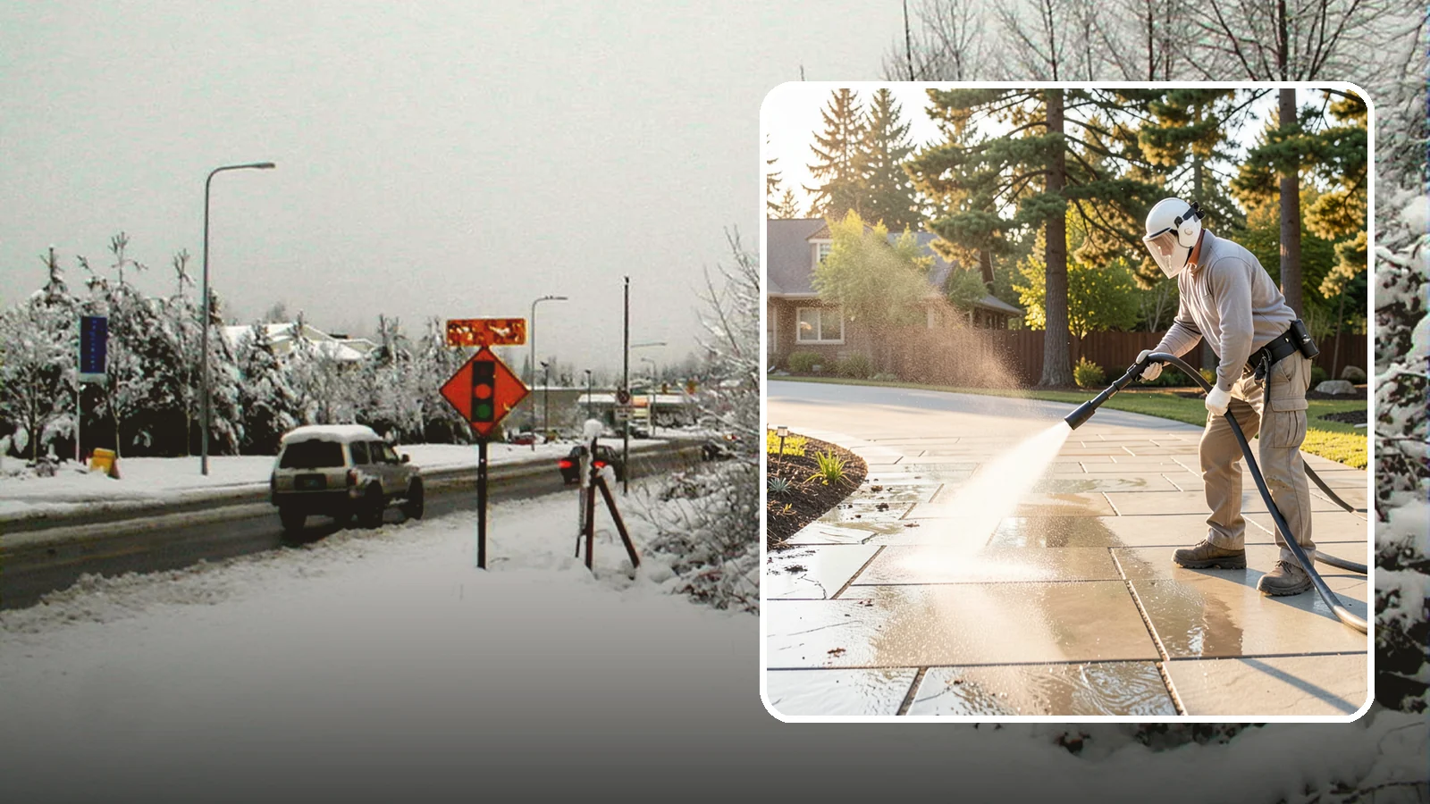Stone Walkway Cleaning in Newcastle, King County, WA - Clean natural stone walkways with surface-safe methods that lift growth without etching the stone.