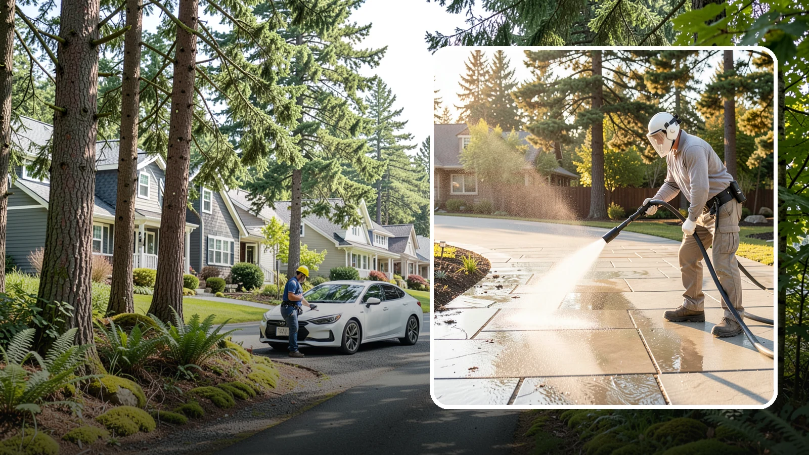 Stone Walkway Cleaning in Normandy Park, King County, WA - Clean natural stone walkways with surface-safe methods that lift growth without etching the stone.