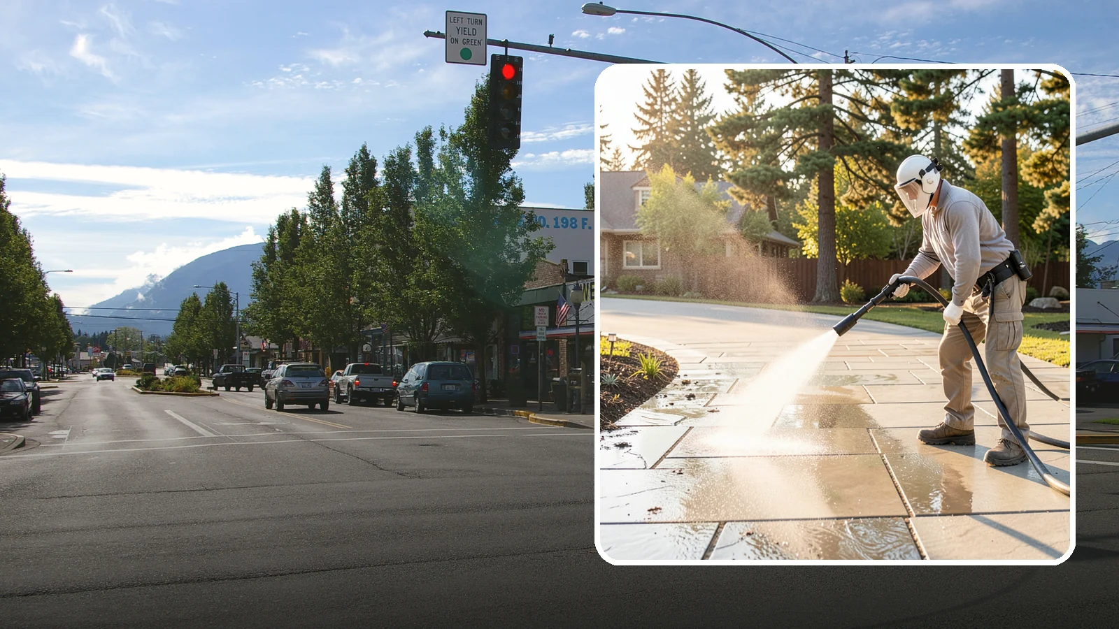 Stone Walkway Cleaning in North Bend, King County, WA - Clean natural stone walkways with surface-safe methods that lift growth without etching the stone.
