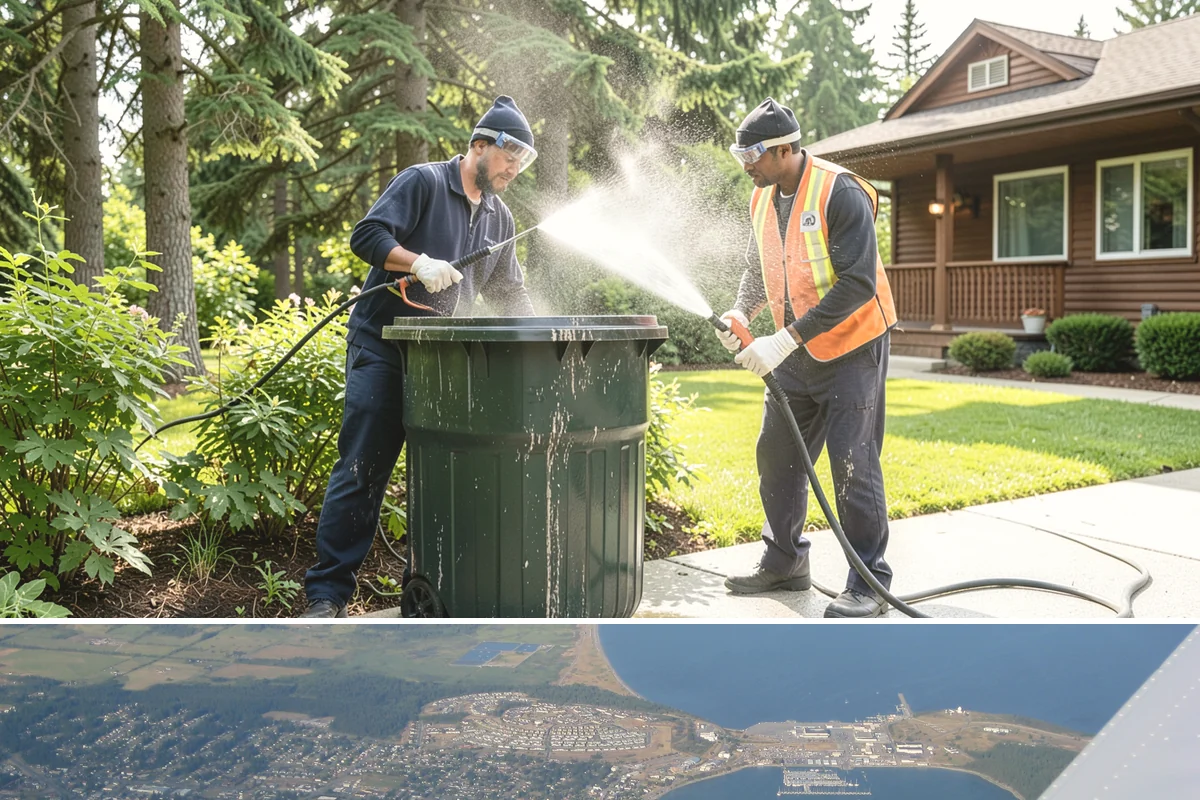 Stone Walkway Cleaning in Oak Harbor, Island County, WA - Stone walkways clean best in warm, dry summer weeks that allow the porous surface to dry evenly.
