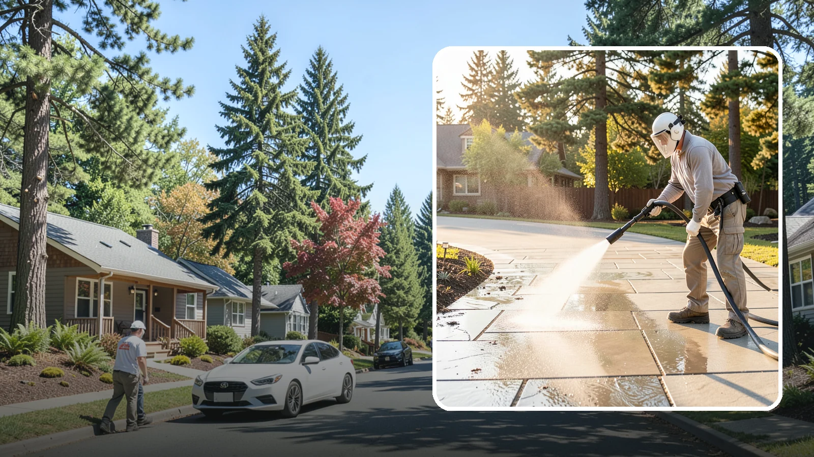 Stone Walkway Cleaning in Orting, Pierce County, WA - Clean natural stone walkways with surface-safe methods that lift growth without etching the stone.