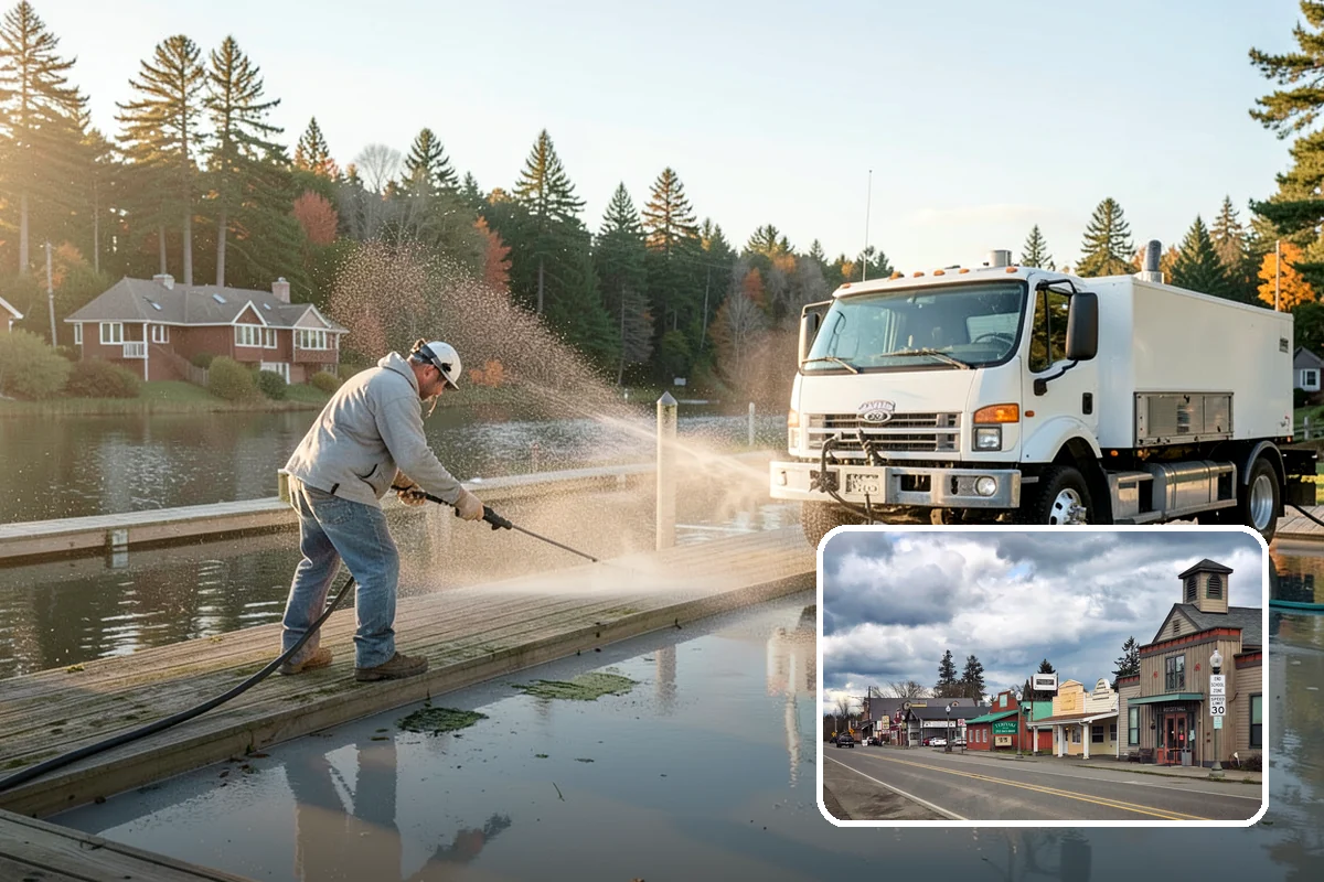 Stone Walkway Cleaning in Roy, Pierce County, WA - Avoids etching, pitting, or flaking the stone