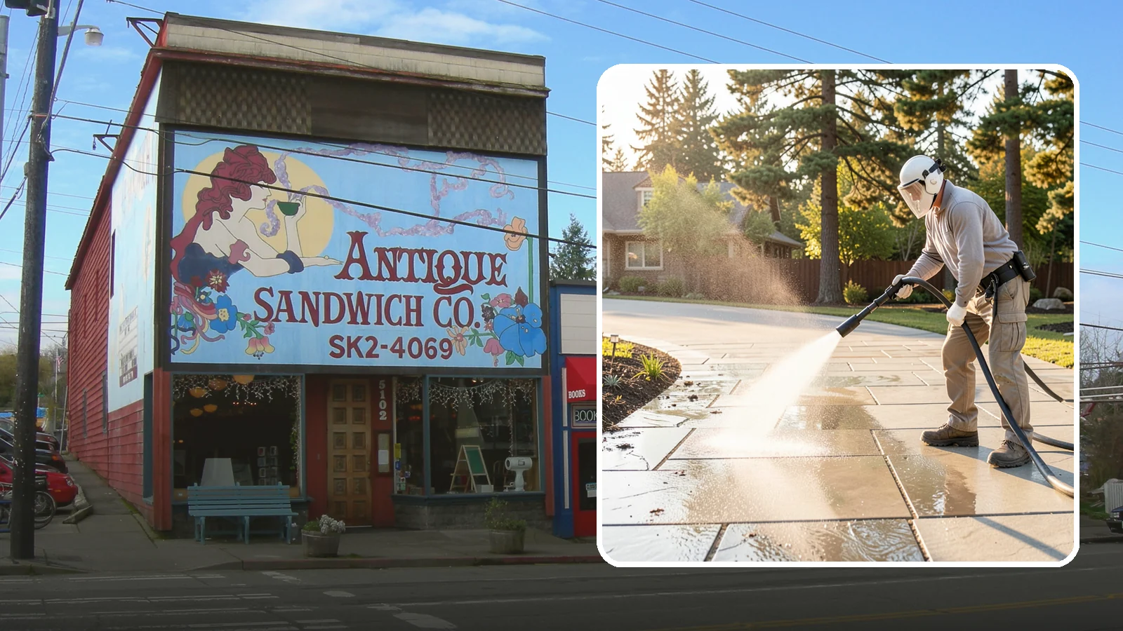Stone Walkway Cleaning in Ruston, Pierce County, WA - Clean natural stone walkways with surface-safe methods that lift growth without etching the stone.