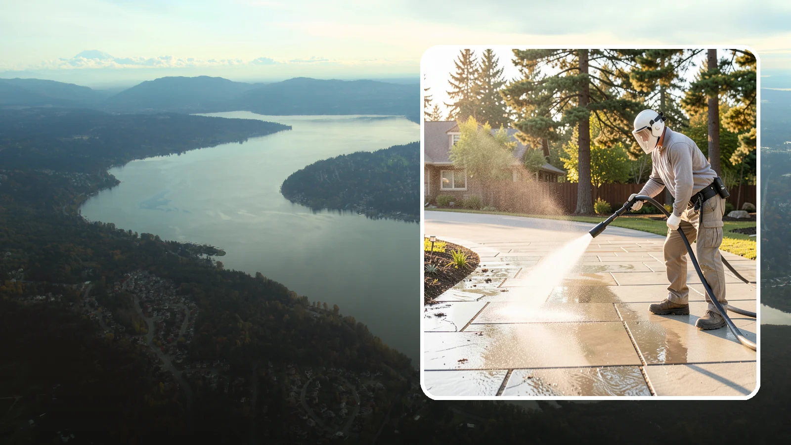 Stone Walkway Cleaning in Sammamish, King County, WA - Clean natural stone walkways with surface-safe methods that lift growth without etching the stone.