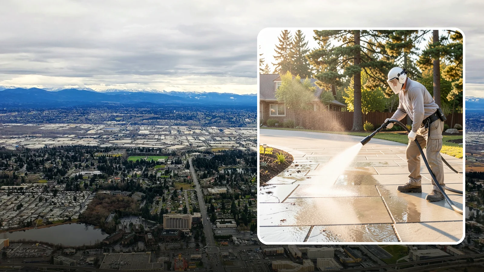 Stone Walkway Cleaning in SeaTac, King County, WA - Clean natural stone walkways with surface-safe methods that lift growth without etching the stone.