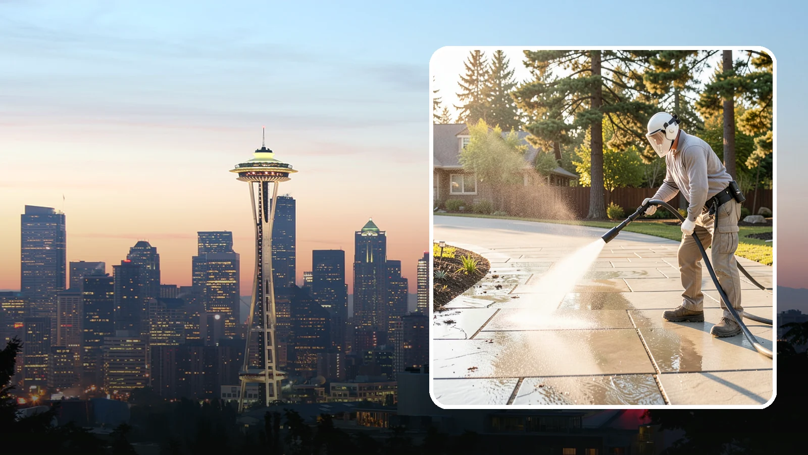Stone Walkway Cleaning in Seattle, King County, WA - Clean natural stone walkways with surface-safe methods that lift growth without etching the stone.