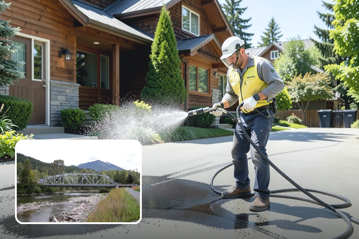 Stone Walkway Cleaning in Skykomish, King County, WA - Avoids etching, pitting, or flaking the stone