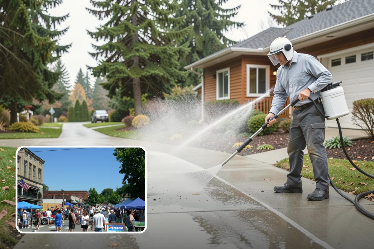 Stone Walkway Cleaning in Snohomish, Snohomish County, WA - Avoids etching, pitting, or flaking the stone