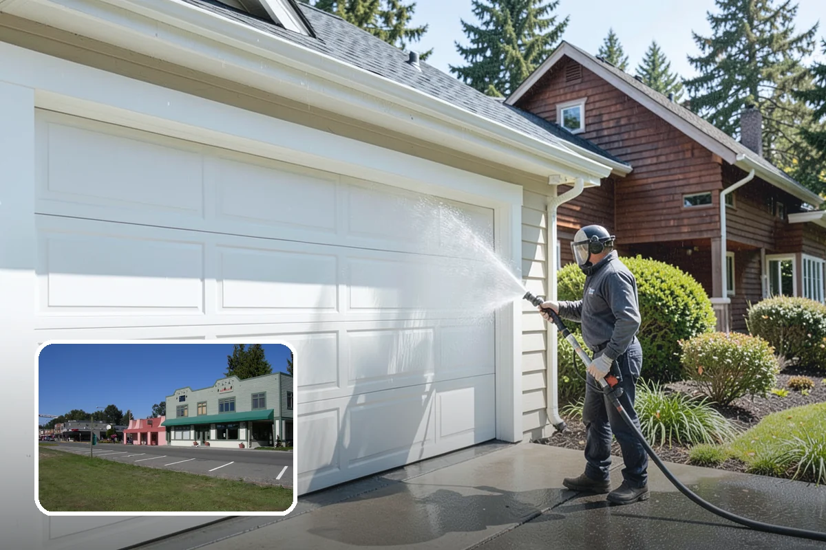 Stone Walkway Cleaning in Snoqualmie, King County, WA - Avoids etching, pitting, or flaking the stone