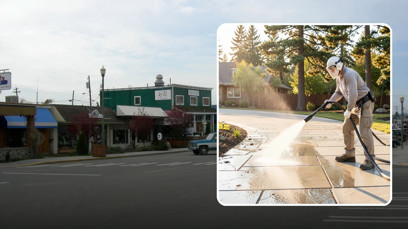 Stone Walkway Cleaning in Stanwood, Snohomish County, WA - Clean natural stone walkways with surface-safe methods that lift growth without etching the stone.