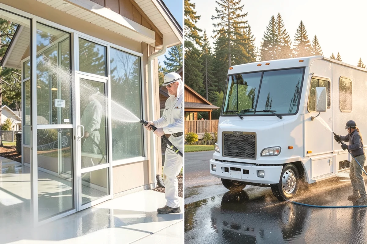 Stone Walkway Cleaning in Tukwila, King County, WA - Assess stone type and test a discreet area