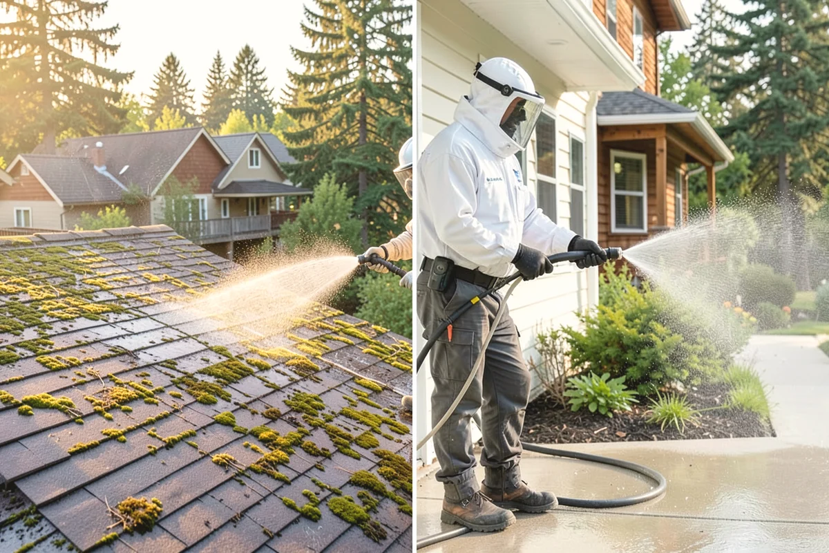 Stone Walkway Cleaning in University Place, Pierce County, WA - Assess stone type and test a discreet area