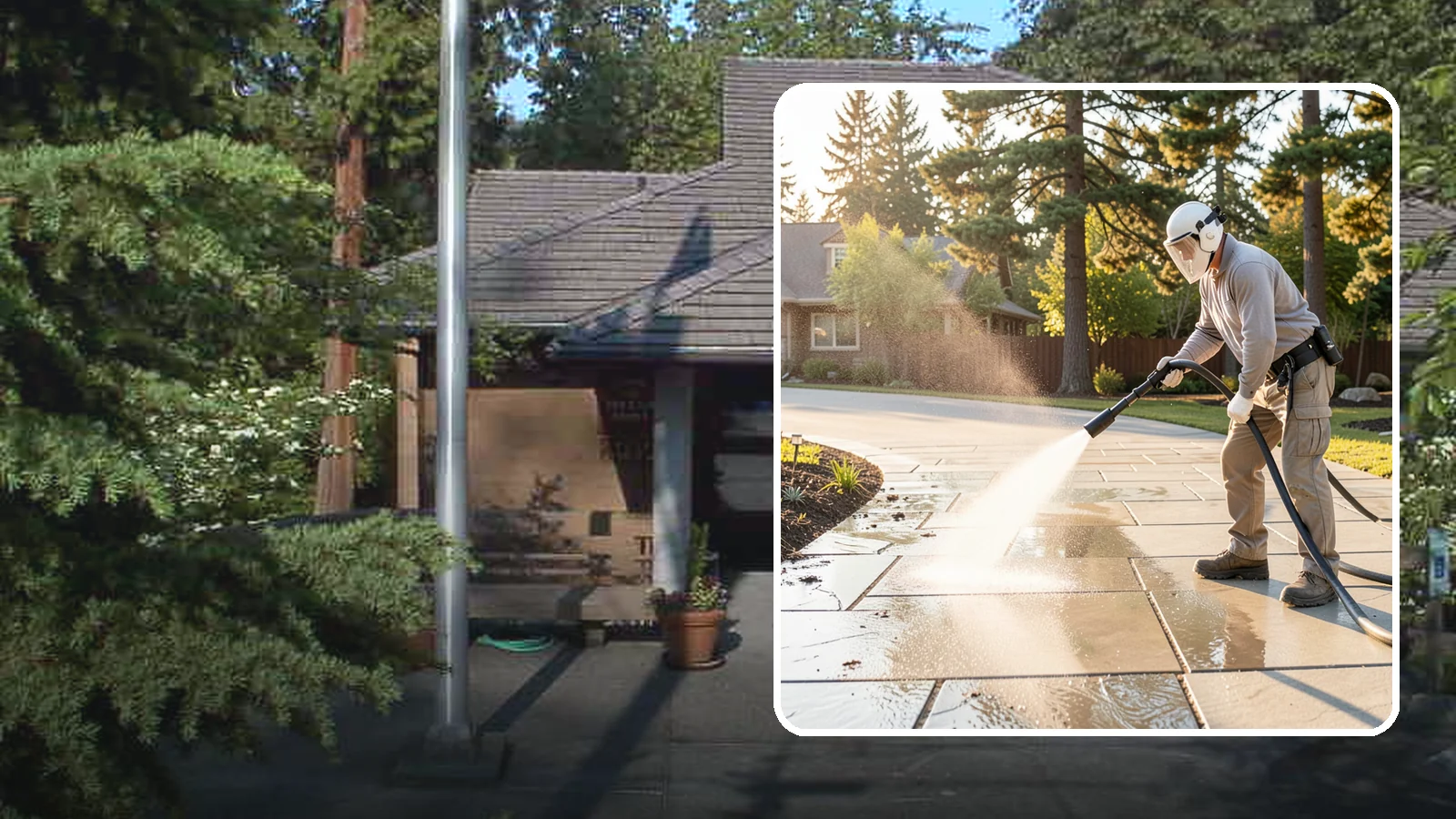 Stone Walkway Cleaning in Yarrow Point, King County, WA - Clean natural stone walkways with surface-safe methods that lift growth without etching the stone.