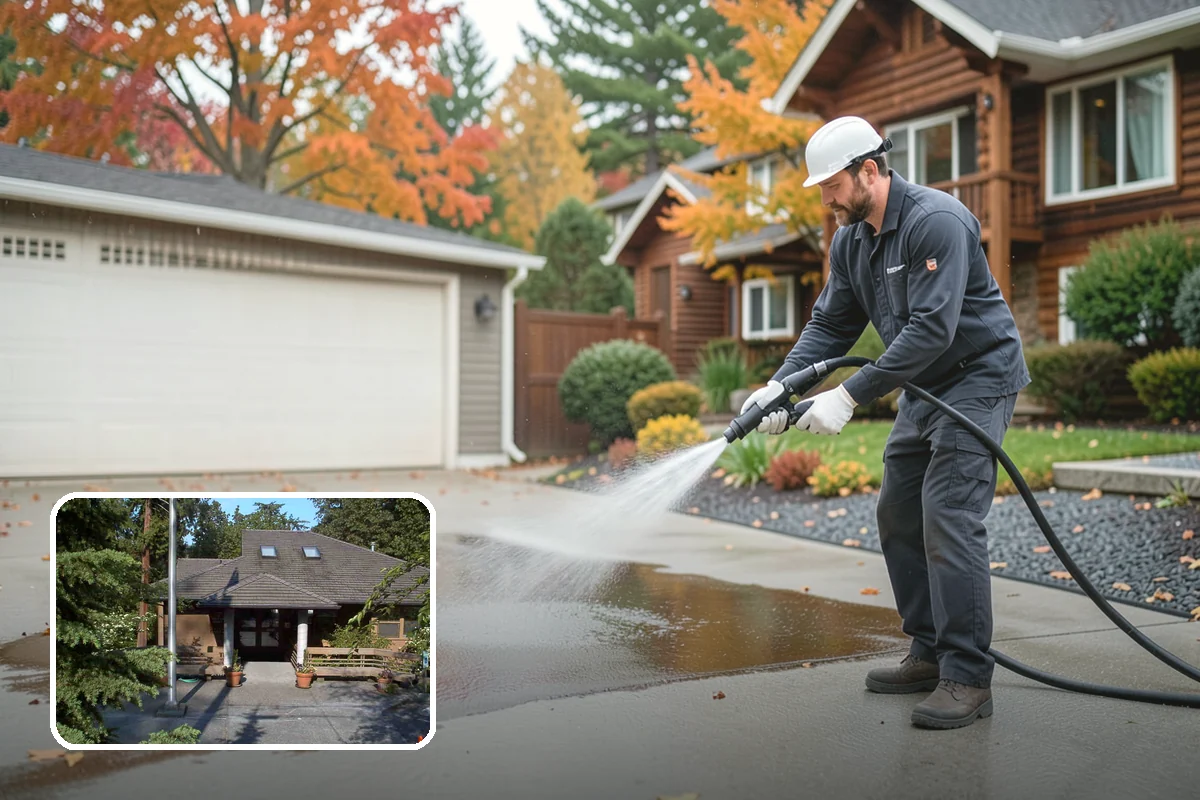 Stone Walkway Cleaning in Yarrow Point, King County, WA - Avoids etching, pitting, or flaking the stone