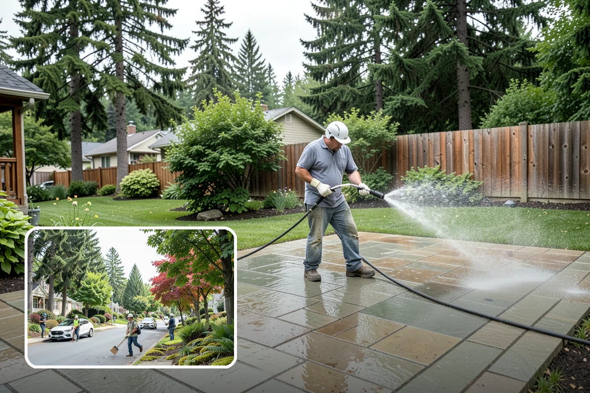 Storefront Washing in Beaux Arts Village, King County, WA - Draws more walk-in customers with a spotless facade