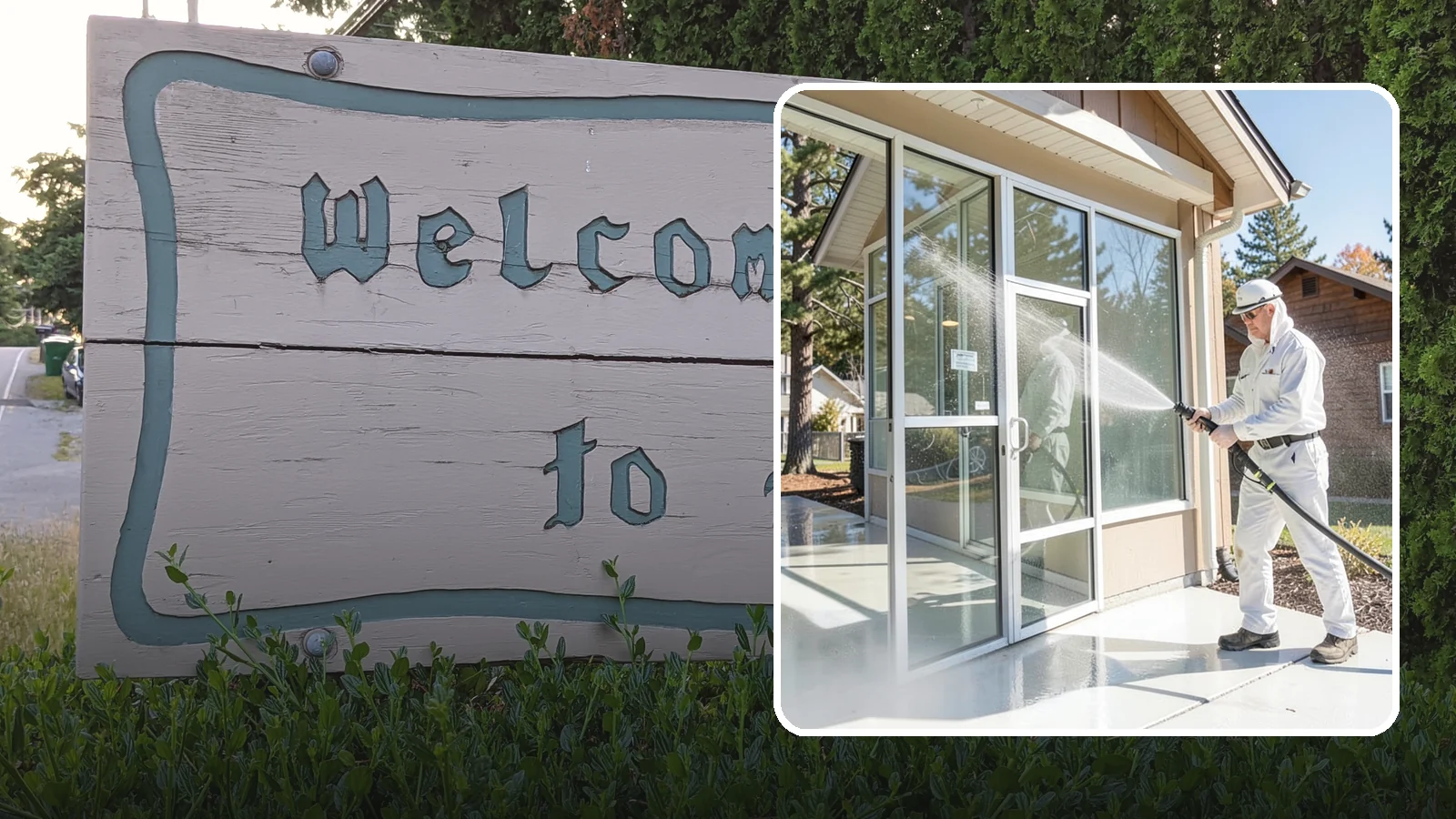 Storefront Washing in Brier, Snohomish County, WA - First impressions matter, so we keep your Washington storefront looking sharp with a thorough exterior wash that clears away...
